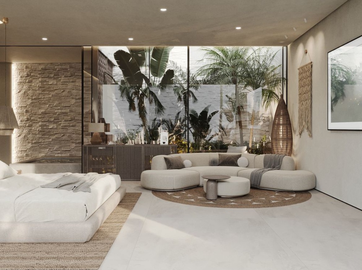 Interior do projeto Jericoacoara
